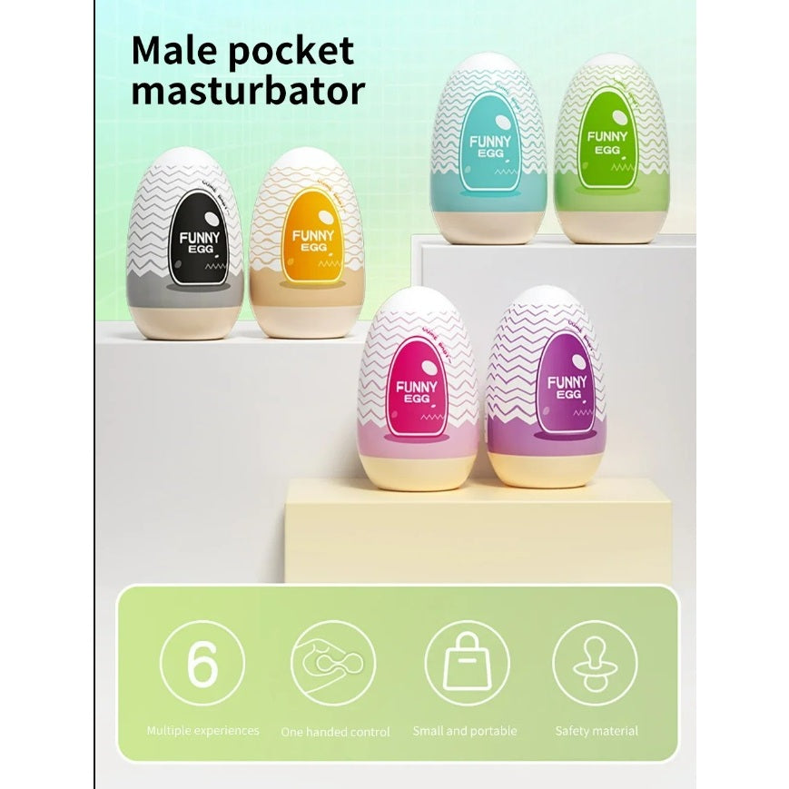 Portable EGG Sexual Toy Stylish Egg Cup Designs Masturbator