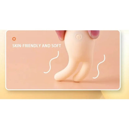 LILO Rabbit Vibrator G-spot Massage Nipple Clamp Clitoris Vagina Stimulator