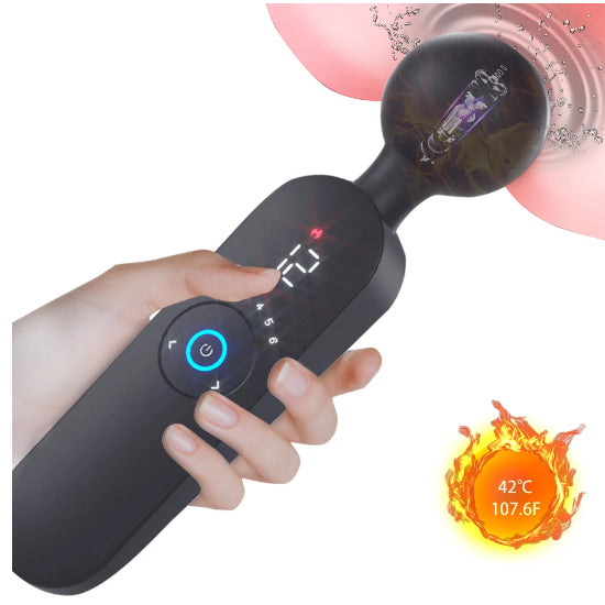 Compact, travel-friendly vibrator in soft pink, designed for sensitive skin