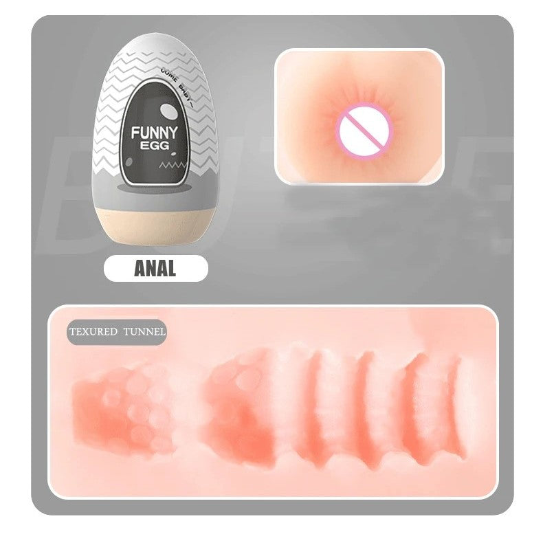 Portable EGG Sexual Toy Stylish Egg Cup Designs Masturbator
