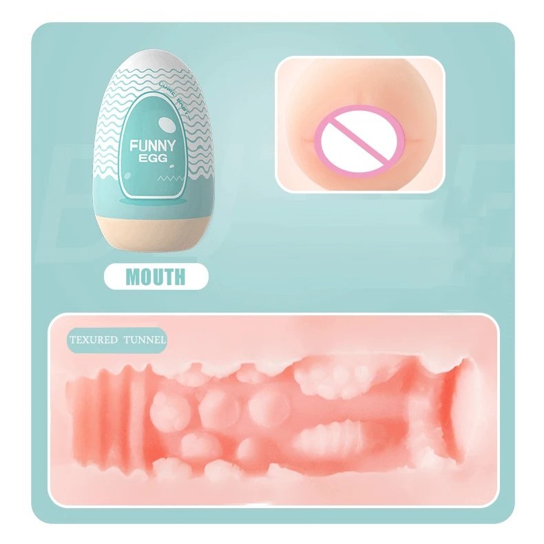 Portable EGG Sexual Toy Stylish Egg Cup Designs Masturbator