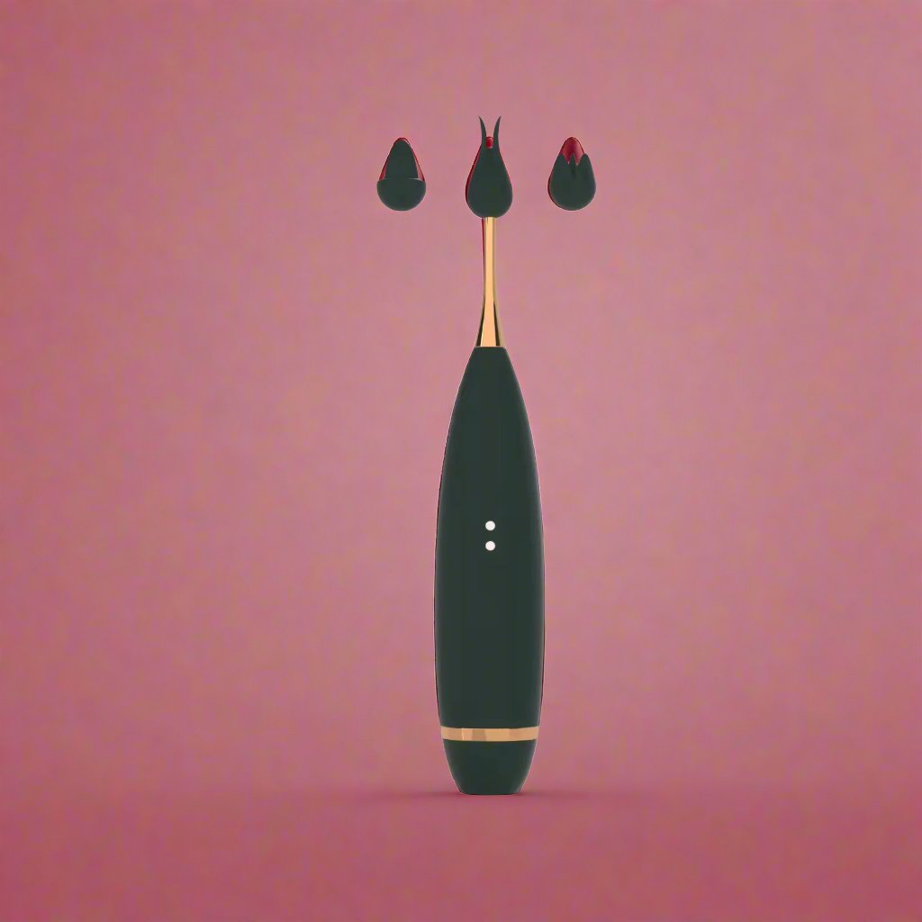 The Intense Inquirer - Suction + Vibration Orgasm Pen, Adult Women Rechargeable Vibrator Sex Toys