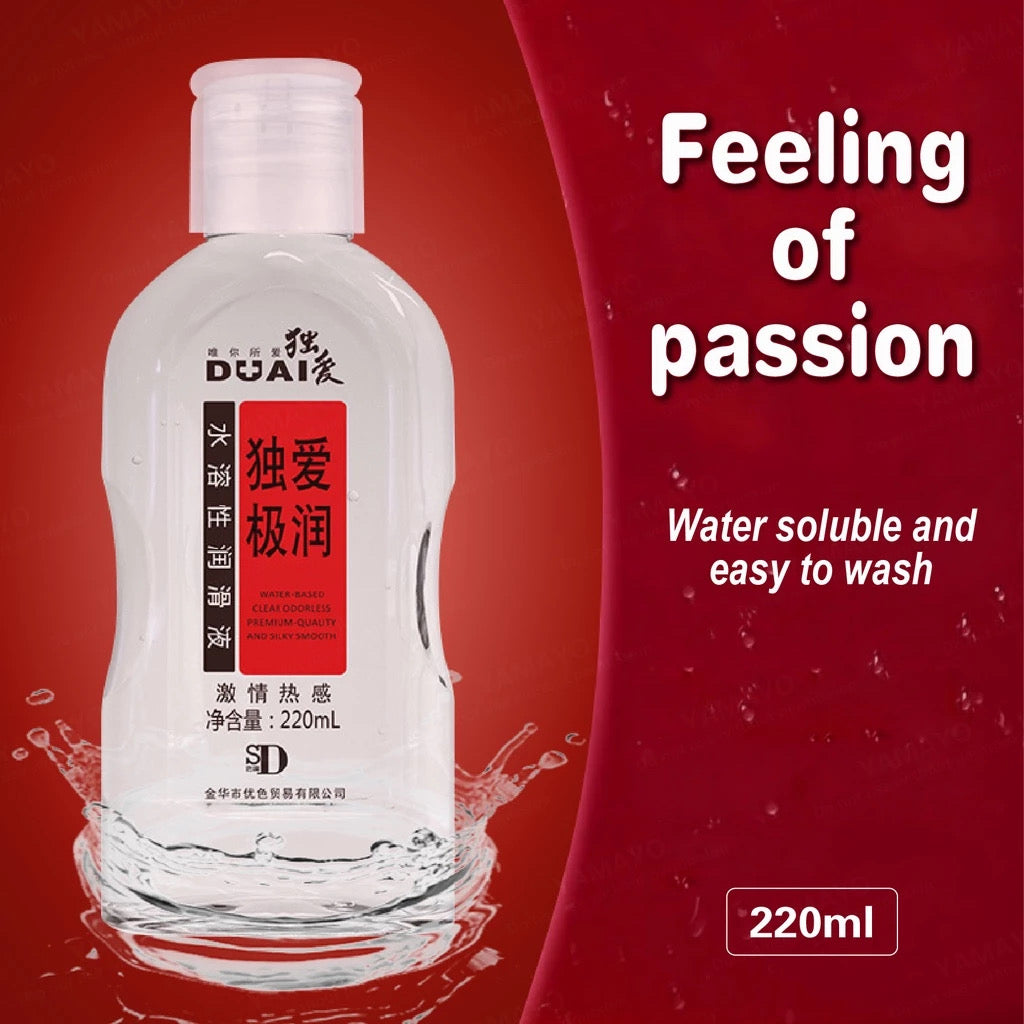 Cooling personal lubricant for added stimulation