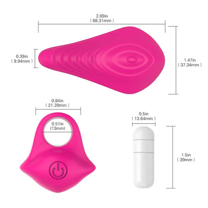 Mini Bullet Pussy Finger Vibrator Sex Toy Clitoris Stimulation Massager Great Finger Vibrators For Woman