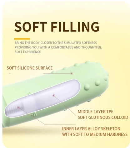 Lilo Women G Point Vibrator – Cactus Shape, 10 Vibrations, 7 'Comes and Goes' Modes, Heating Feature, USB Rechargeable