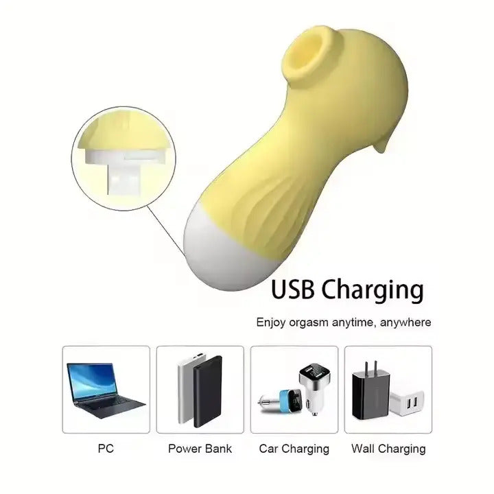 Seahorse Sucking Stimulator Vibrator 10 Speed Vibrating Massager Adult Sex Toys Singapore