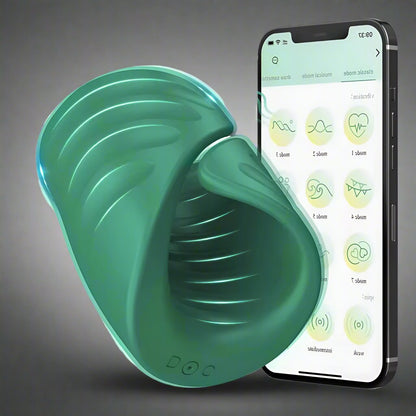 USB rechargeable male training tool – 9 vibration modes, glans trainer, and ergonomic design for better stamina