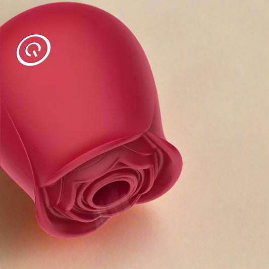 Rose Shape Vagina Sucking Vibrator Intimate Good Nipple Sucker Oral Licking Clitoris Stimulation Powerful Sex Toys for Women