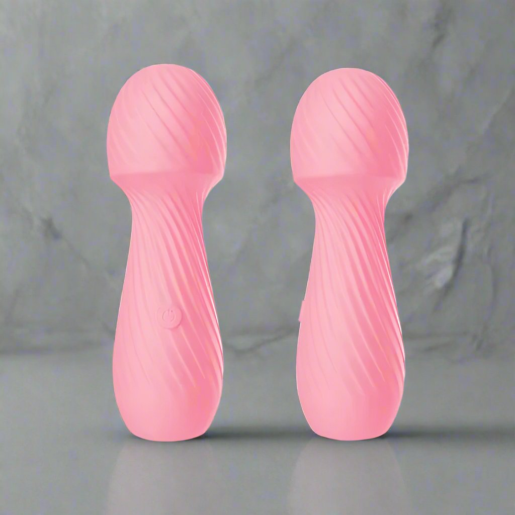 Genie Small Wand Massager, Powerful Vibration, Adult Female Sex Toy Vibrator