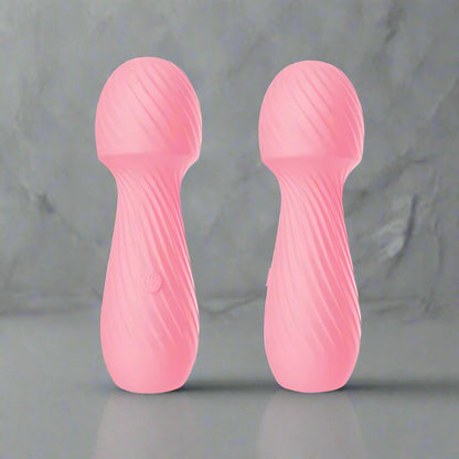 Genie Small Wand Massager, Powerful Vibration, Adult Female Sex Toy Vibrator