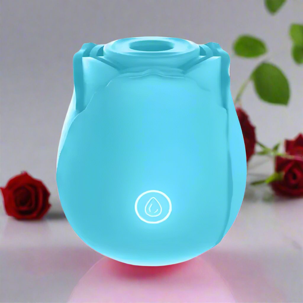 Rose Shape Vagina Sucking Vibrator Intimate Good Nipple Sucker Oral Licking Clitoris Stimulation Powerful Sex Toys for Women